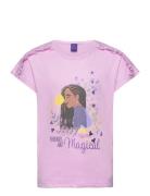 Short-Sleeved T-Shirt Disney Purple