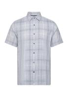 Barrow Dobby Ss Shirt French Connection Blue
