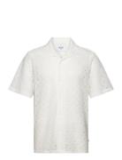 Didcot Shirt Corded Lace White Wax London White