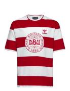 Dbu Fan 24 Striped Tee Kids Hummel Red