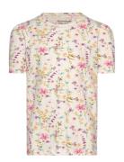 T-Shirt Ss Aop Minymo Patterned