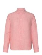 Reg Linen Chambray Shirt GANT Pink