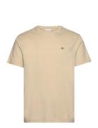 Reg Shield Ss T-Shirt GANT Beige