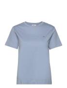 Reg Shield Ss T-Shirt GANT Blue