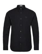 Reg Pinpoint Oxford Shirt GANT Black