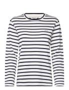 Striped Ls T-Shirt GANT Navy
