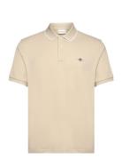 Framed Tipping Ss Polo GANT Beige