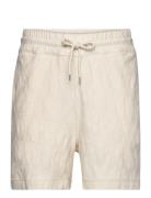 Terry Jacquard Shorts GANT Cream