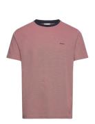 4-Col Oxford Regular Ss T-Shirt GANT Pink