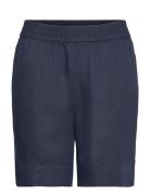 Linen Viscose Pull-On Shorts GANT Navy