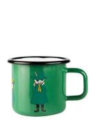 Moomin Enamel Mug 37Cl Snufkin Moomin Green