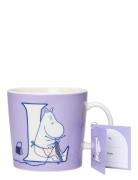 Moomin Mug 04L Abc L Arabia Purple