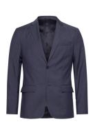 Super 100 Broken Twill Blazer Calvin Klein Navy