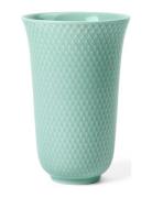 Rhombe Color Vase H15 Aqua Porcelæn Lyngby Porcelæn Green
