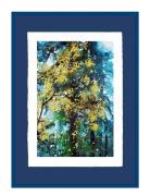 Artist Paper - Blue Forest Incado Patterned