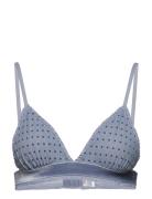 Tassie Soft Dot Bra Becksöndergaard Blue