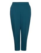 Kcsakira Cropped Pants Kaffe Curve Blue