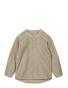 Austin Linen Shirt Liewood Green