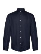 Bs Sevilla Casual Slim Fit Shirt Bruun & Stengade Navy