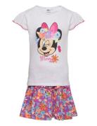 Set 2P Skirt + Ts Disney Pink
