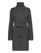 Vivimalina Rollneck L/S Knit Dress/Pb Vila Grey