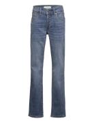 Slim-Fit Jeans With Buttons Mango Blue