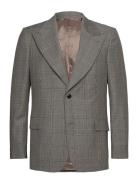 D2. Glen Check Suit Blazer GANT Grey