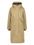 Mia Wns Parka L Didriksons Beige