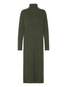 Penny Knit Dress A-View Green