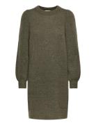 Slfmola Mia Ls Knit Dress Selected Femme Green