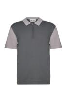 Esquince Ss Shirt Knit M Enkel Studio Grey