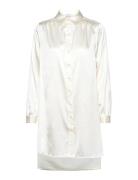 Silk Shirt Dress Rosemunde White