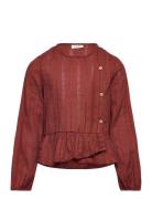 Nmfruna Ls Short Shirt Lil Lil'Atelier Red