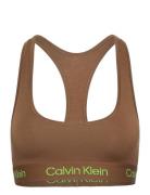 Unlined Bralette Calvin Klein Brown