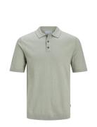 Jjeemil Knit Polo S/S Sn Jack & J S Green