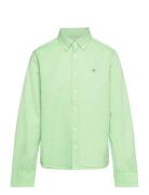 Shield Oxford Bd Shirt GANT Green