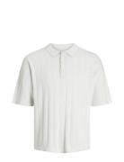 Jjmarco Knit Ss Polo Jack & J S White