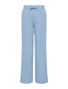 Onlcaro Mw Linen Bl Pull-Up Pant Cc Pnt ONLY Blue