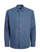 Jprcclawrence Linen Shirt L/S Sn Jack & J S Blue