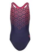 Girl's Arena Kikko V Swimsuit Swim Pro Back Shocki Arena Blue