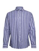 Bs Deacon Casual Modern Fit Shirt Bruun & Stengade Blue