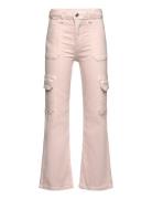 Pocket Cargo Jeans Mango Pink