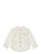 Shirt Ss Woven En Fant Cream