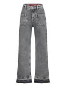 Denim Trousers Hugo Kids Grey