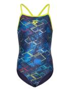 G Daly Swimsuit Light Drop Back Arena Blue