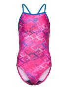 G Daly Swimsuit Light Drop Back Arena Pink