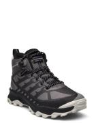 Women's Speed Eco Mid Wp - Charcoal/Orchid Merrell Black