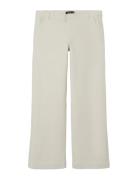 Nlfnord Cord Lw Wide Pant LMTD Cream