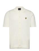 Textured Stripe Polo Lyle & Scott Cream