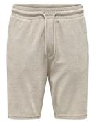 Onsdeniz Reg Terry Shorts Cs ONLY & SONS Beige